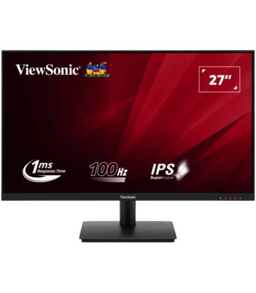 Viewsonic Monitor 27" VA270-H2 LED IPS FullHD - 100hz - Respuesta 1ms - VGA y HDMI - VESA 75x75 - Color Negro