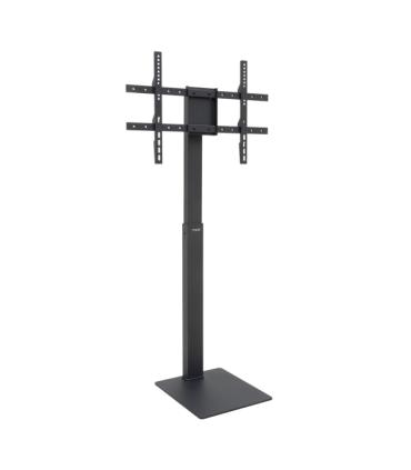 Tooq Midas Soporte de Suelo para Pantallas de 37-70" - Giro y Rotacion Regulables - Gestion de Cables - Peso Max 40kg - VESA Max