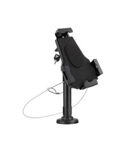 Tooq Soporte de Sobremesa y Pared Profesional Ajustable para Tablet de entre 7.9” a 10.5” - Incluye Candado Antirrobo - Organiza