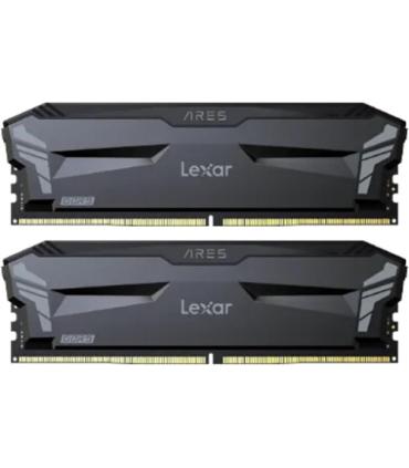 LEXAR MEMORIA ARES DDR5 6000 CL32 1.35V MEMORY WITH HEATSINK, NON-RGB LIGHTING, DUAL PACK, BLACK COLOR