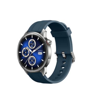 Realme Watch S2 Smartwatch Pantalla Amoled 1.43" - IP68 - Autonomia hasta 20 Dias - Cuerpo Acero Inoxidable - Color Azul