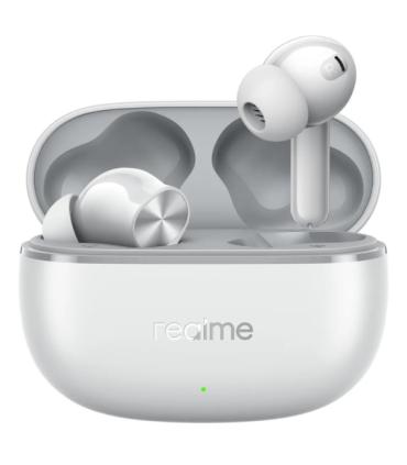 Realme Buds T200 Lite Auriculares True Wireless - Bluetooth 5.4 - 4 Microfonos - 7 Horas Autonomia - Color Gris