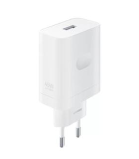 Realme SuperVOOC Cargador de Pared 45W - USB 2.0 - Carga Rapida - Color Blanco