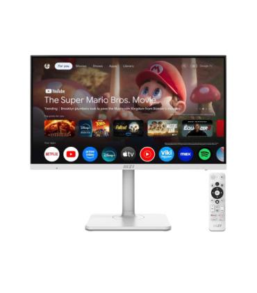 MSI MONITOR MODERN MD272UPSW. 27" IPS PLANO. 3840X2160 . 60HZ. BLANCO