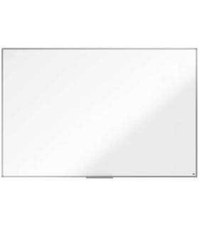Nobo Essence Pizarra de Melamina 1800x1200mm - Marco de Aluminio Anodizado - Bandeja para Rotuladores - Color Blanco