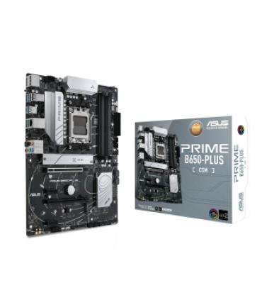 Asus Prime B650-PLUS-CSM Placa Base AMD5 4x DDR5 - HDMI, M.2, PCIe 4.0, 4x Sata III, USB 2.0, 3.2, DisplayPort, Factor ATX