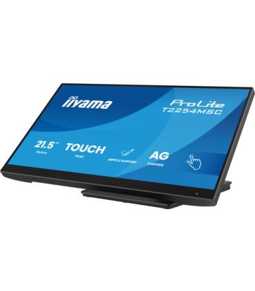 iiyama T2254MSC-B2AG pantalla para PC 54,6 cm (21.5") 1920 x 1080 Pixeles Full HD LED Pantalla táctil Negro