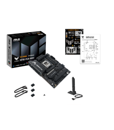 PLACA ASUS TUF GAMING X870E-PLUS WIFI7,AMD,AM5,X870E,4DDR5,256GB,1HDMI+2USB4,4SATA3+4M.2,2.5GBLAN+WIFI7+BT5.4,9USB3.2,ATX