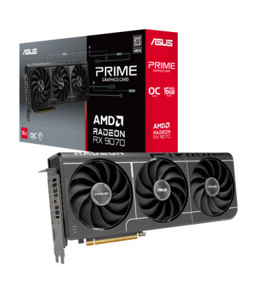ASUS Prime -RX9070-O16G-EVO AMD Radeon RX 9070 16 GB GDDR6