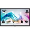 MSI PRO MP165 E6 monitor o TV portátil Monitor portátil Negro 39,6 cm (15.6") LED 1920 x 1080 Pixeles