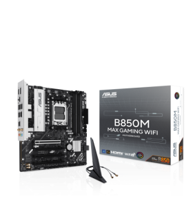 ASUS B850M MAX GAMING WIFI AMD B850 Zócalo AM5 micro ATX