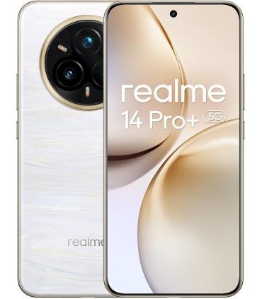 REALME 14 PRO+ 5G 512GB 12GB PEARL WHITE INT NFC + SUPERVOOC 120W POWER ADAPTER WHITE