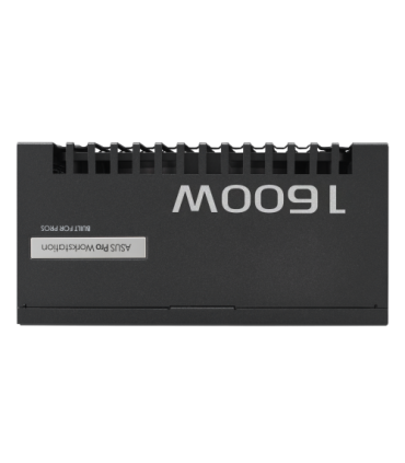 ASUS Pro WS 1600W Platinum unidad de fuente de alimentación 20+4 pin ATX ATX Negro