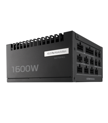 ASUS Pro WS 1600W Platinum unidad de fuente de alimentación 20+4 pin ATX ATX Negro