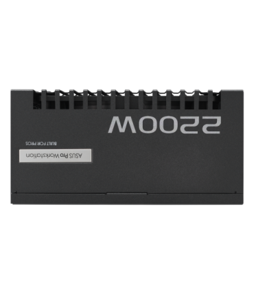 ASUS Pro WS 2200W Platinum unidad de fuente de alimentación 20+4 pin ATX ATX Negro