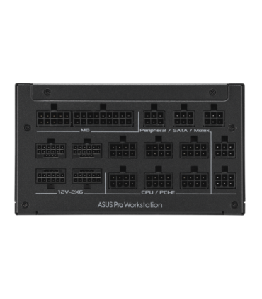 ASUS Pro WS 3000W Platinum unidad de fuente de alimentación 20+4 pin ATX ATX Negro