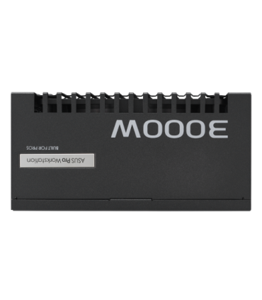 ASUS Pro WS 3000W Platinum unidad de fuente de alimentación 20+4 pin ATX ATX Negro