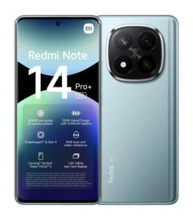 Xiaomi Redmi Note 14 Pro Plus 5G Smartphone Pantalla AMOLED 6.67" - 12GB - 512GB - Camara Principal 200MP - Bateria 5110mAh - Ca