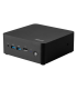 MSI CUBI NUC 1MG-238BEU PC/estación de trabajo barebone 0.84L sized PC Negro 120U Intel® SoC