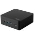 MSI CUBI NUC 1MG-238BEU PC/estación de trabajo barebone 0.84L sized PC Negro 120U Intel® SoC