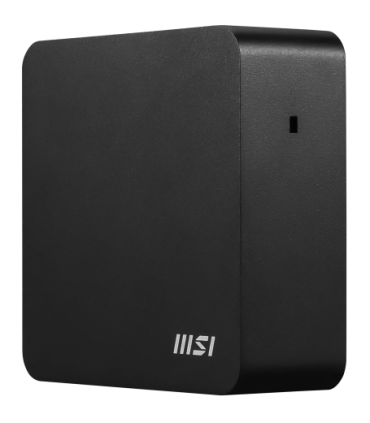 MSI CUBI NUC 1MG-238BEU PC/estación de trabajo barebone 0.84L sized PC Negro 120U Intel® SoC