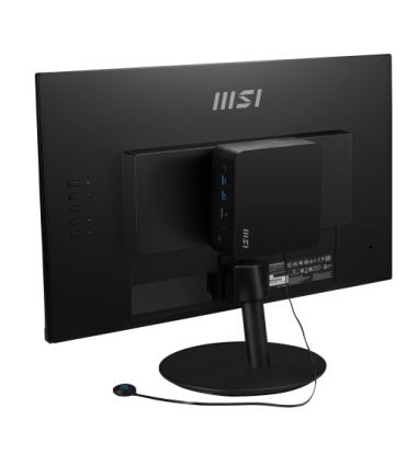 MSI CUBI NUC 1MG-238BEU PC/estación de trabajo barebone 0.84L sized PC Negro 120U Intel® SoC