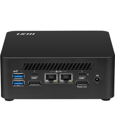 MSI CUBI NUC 1MG-238BEU PC/estación de trabajo barebone 0.84L sized PC Negro 120U Intel® SoC