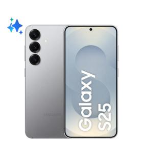 Samsung Galaxy S25 15,8 cm (6.2") SIM doble Android 15 5G USB Tipo C 12 GB 256 GB 4000 mAh Plata