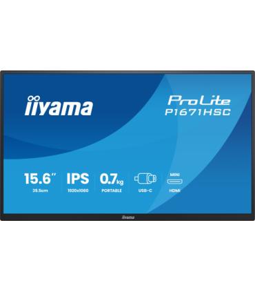 MONITOR IIYAMA IPS, PORTABLE, 2X C (VIDEO), 1XMHDMI