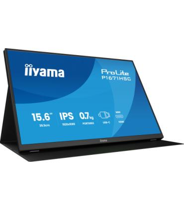 MONITOR IIYAMA IPS, PORTABLE, 2X C (VIDEO), 1XMHDMI