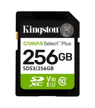 Kingston Tarjeta SDXC 256GB UHS-I Clase 10 150MB/s Canvas Select Plus