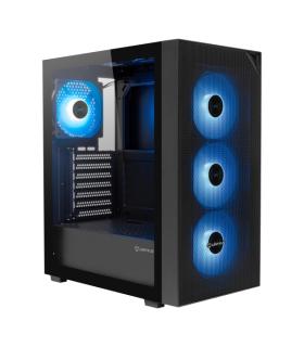 Unykach Revelat Mesh Compact Edition Caja ATX, Micro ATX, ITX - Lateral de Vidrio Templado - 3.5", 2.5" - USB-A 2.0, USB-3.0..