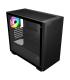 Unykach Revelat Mesh Edge Caja Micro ATX, ITX - Lateral de Vidrio Templado - 3.5", 2.5" - USB-A 2.0, USB-3.0 y Audio - 4 Ventila
