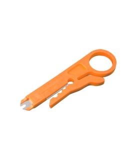 WP Insertadora Tipo 110 con Pelacables - Color Naranja