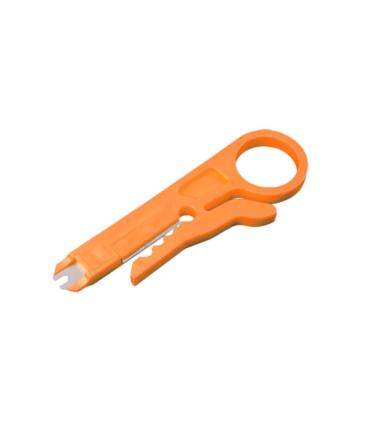 WP Insertadora Tipo 110 con Pelacables - Color Naranja