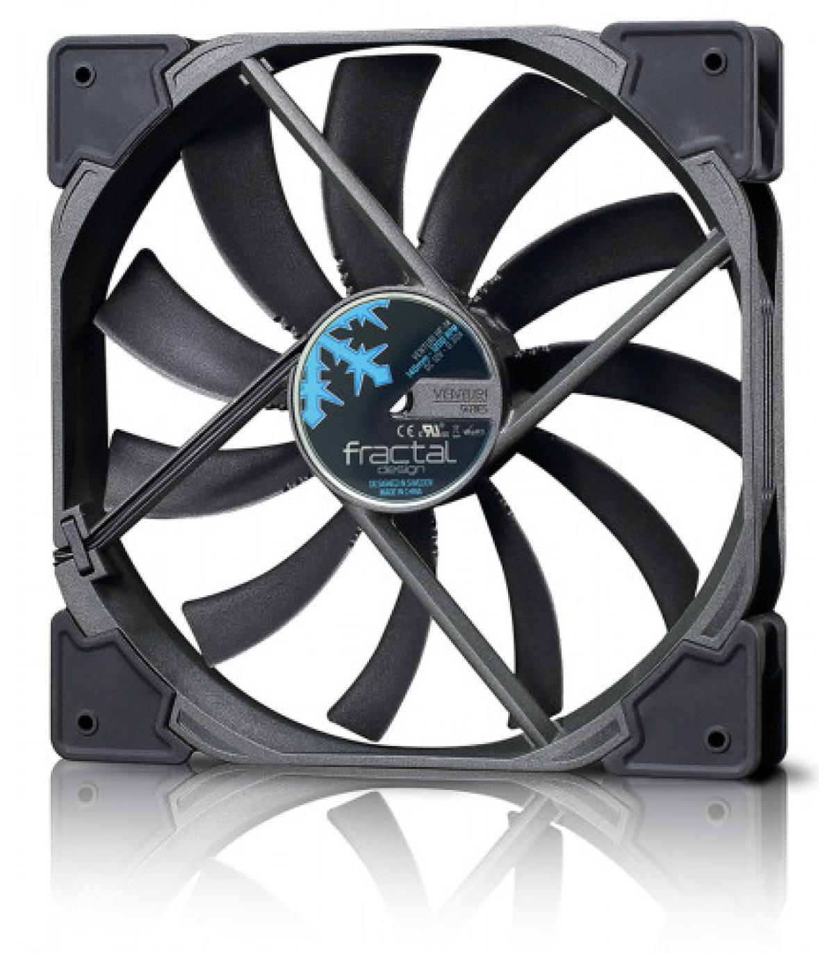 Fractal Design Venturi HF-14 Carcasa del ordenador Ventilador 14 cm Negro, Gris