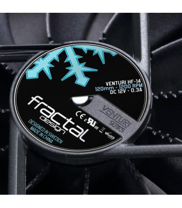 Fractal Design Venturi HF-14 Carcasa del ordenador Ventilador 14 cm Negro, Gris