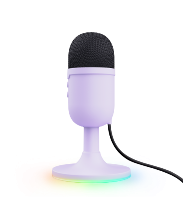 Trust GXT 234P Yunix Púrpura Micrófono de superficie para mesa