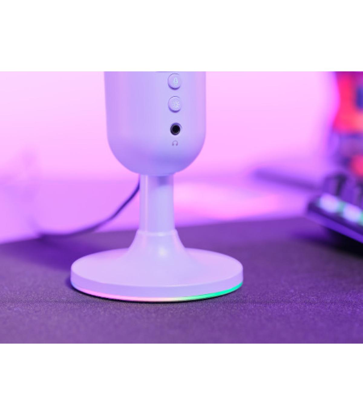 Trust GXT 234P Yunix Púrpura Micrófono de superficie para mesa