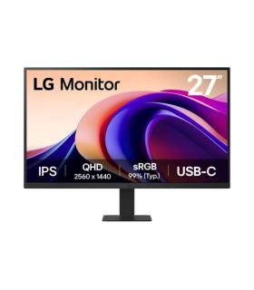 LG 27'' QHD Monitor pantalla para PC 68,6 cm (27") 2560 x 1440 Pixeles Quad HD Negro