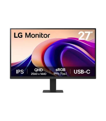 LG 27'' QHD Monitor pantalla para PC 68,6 cm (27") 2560 x 1440 Pixeles Quad HD Negro