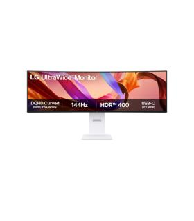 LG 49U950A-W pantalla para PC 124,5 cm (49") 5120 x 1440 Pixeles Dual QHD LED Negro, Blanco