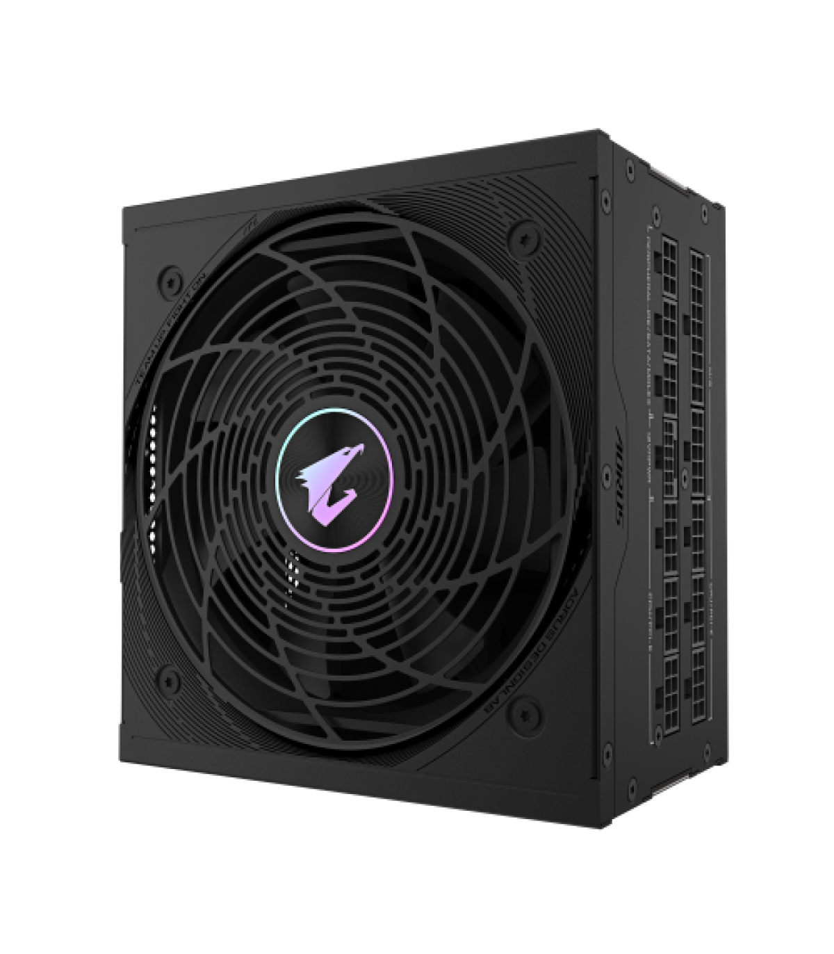 GIGABYTE AORUS ELITE P850W Fuente de Alimentación - PCIe 5.0, 80 PLUS Platinum, Diseño completamente modular, Ventilador de 120.
