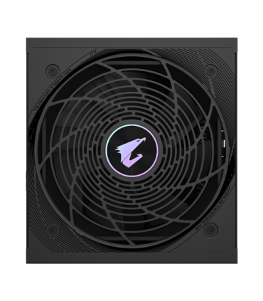 GIGABYTE AORUS ELITE P1000W ICE Fuente de Alimentación - PCIe 5.0, 80 PLUS Platinum, Diseño completamente modular, Ventilador..