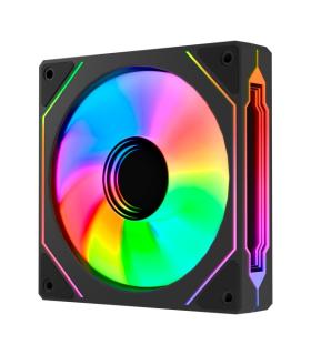 Abysm Gaming Arclight 3.0 Ventilador 120mm con Iluminacion ARGB - Velocidad Max. 1600rpm - Color Negro