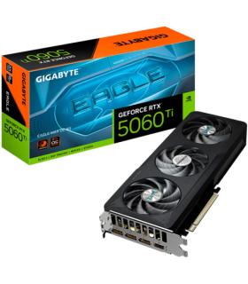GIGABYTE GeForce RTX 5060 Ti WINDFORCE MAX OC 8G Tarjeta Gráfica – 8 GB GDDR7, 128 bits, PCI-E 5.0, 2617MHz Frecuencia del núcle