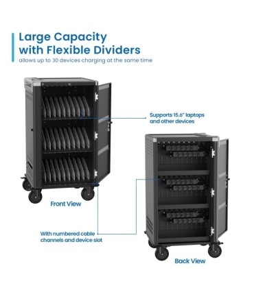 Ewent EW1700 – Armario de carga inteligente 30 portátiles