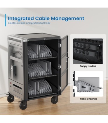 Ewent EW1701 – Armario de carga inteligente 36 portátiles