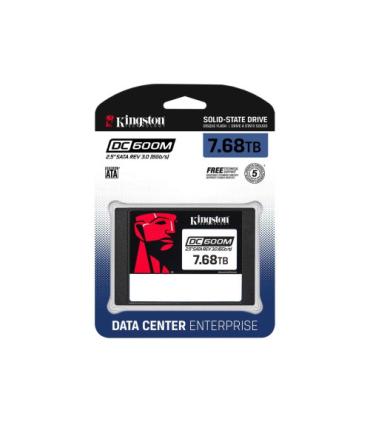 Kingston Technology DC600M 2.5" 7680 GB Serial ATA III 3D TLC NAND