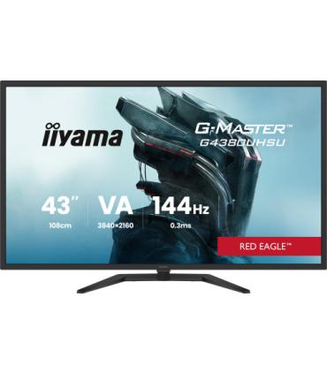 MONITOR IIYAMA, 42,5 PULGADAS G-MASTER G4380UHSU-B1 PANTALLA PARA PC 108 CM 3840 x 2160 PIXELES 4K ULTRA HD LED NEGRO